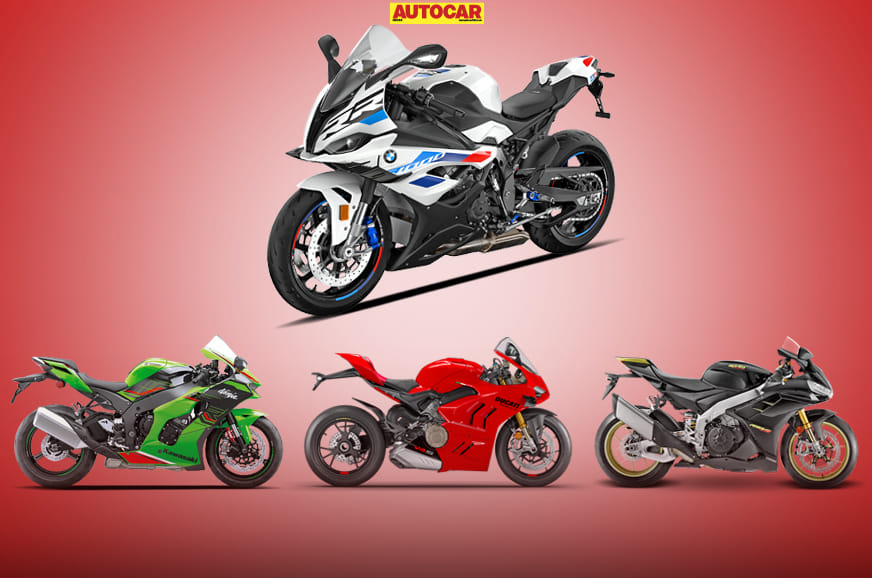 BMW S 1000 RR vs Kawasaki ZX-10R vs Ducati Panigale V4 vs Aprilia